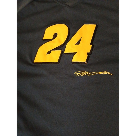 Vintage Jeff Gordon Dupont NASCAR Chase Jersey XL Embroidered Signature Shirt - Picture 4 of 6